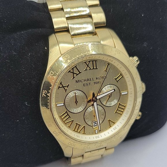 Michael Kors Layton MK8214 Men's Stainless Steel A - Picture 4 of 11